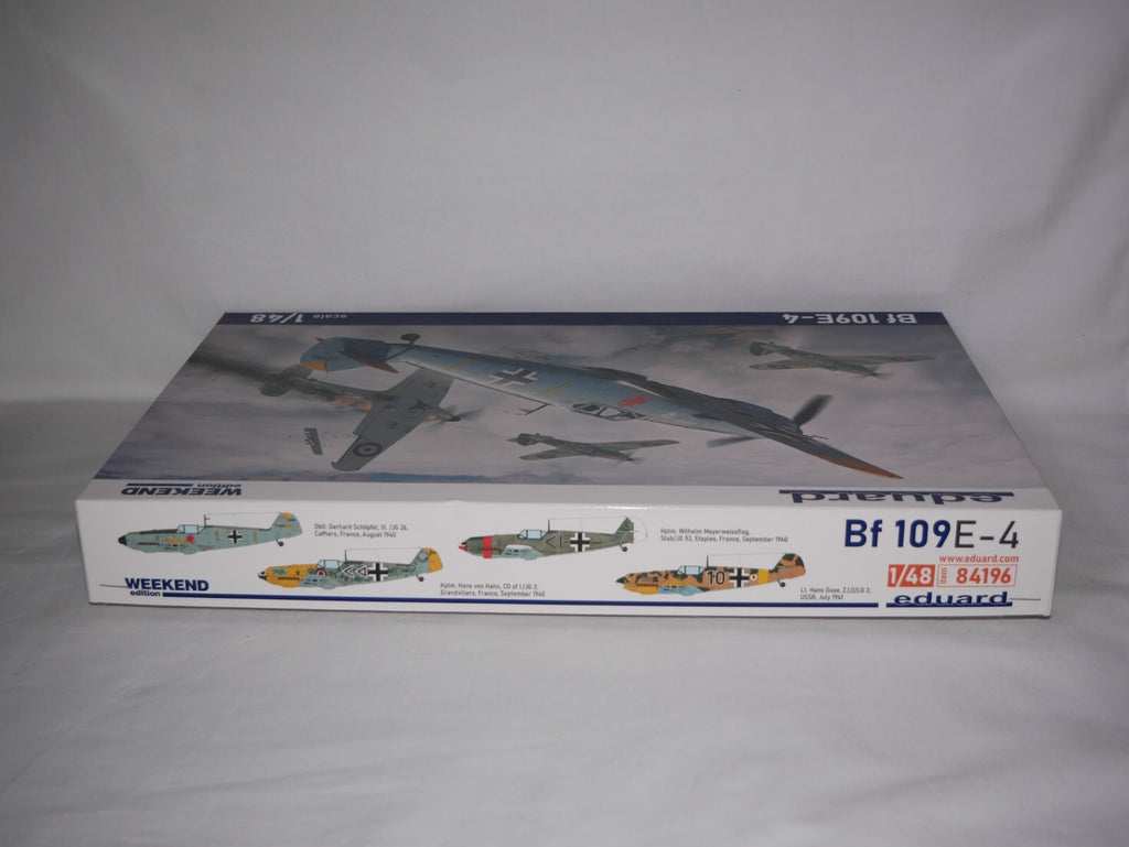 Eduard 1:48 Scale WWII Messerschmitt Bf 109E-4 Weekend Edition Model Kit - 84196