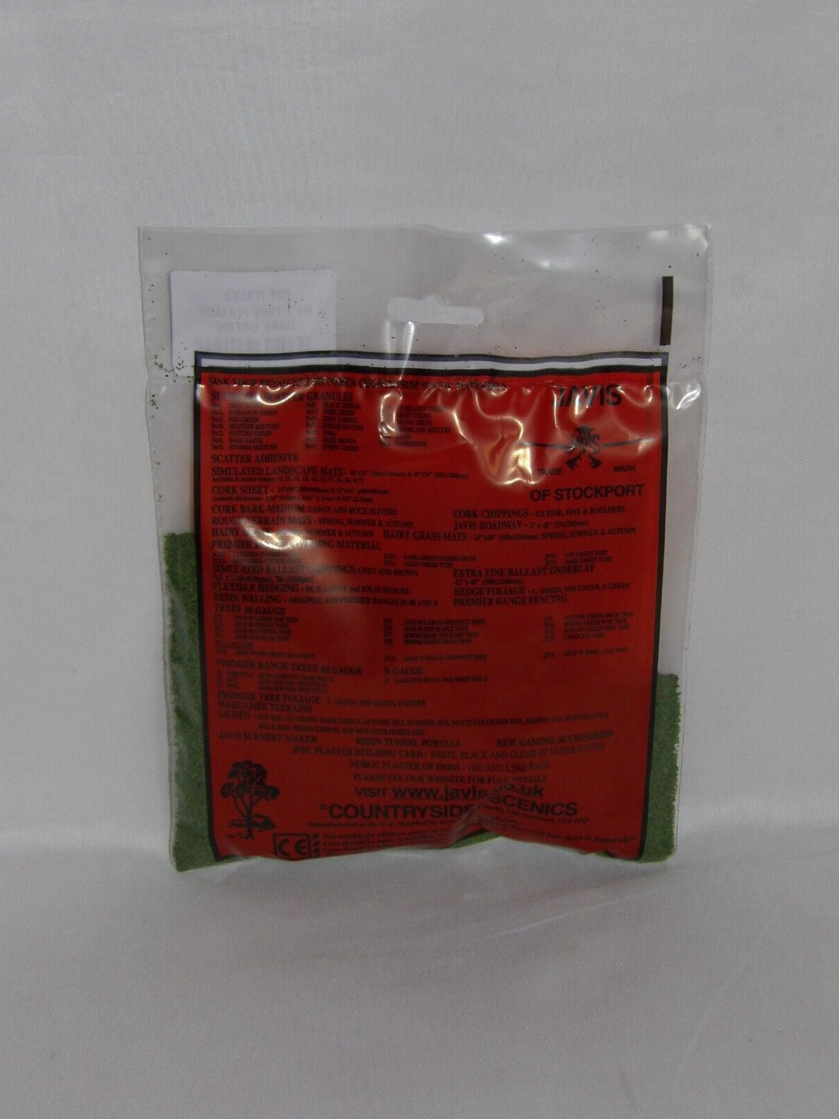 Javis "Countryside" Scenics No 2 Medium Green Fine Turf JFT2