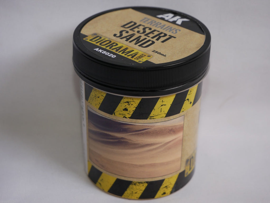 AK Interactive Diorama Terrains Desert Sand Acrylic 250ml Tub - AK8020