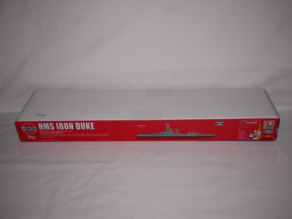 Airfix Vintage Classics Range 1:600 Scale HMS Iron Duke Skill Level 2 - A04210V
