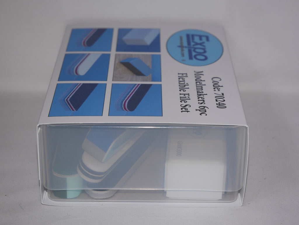 Expo Tools Scale Hobby Modelmakers (6 Piece) Flexible Sanding File Set - 70240