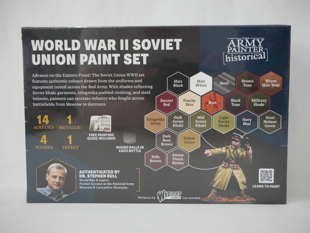 The Army Painter Historical World War II Soviet Union Paint Set (20 Colours) - WP8112