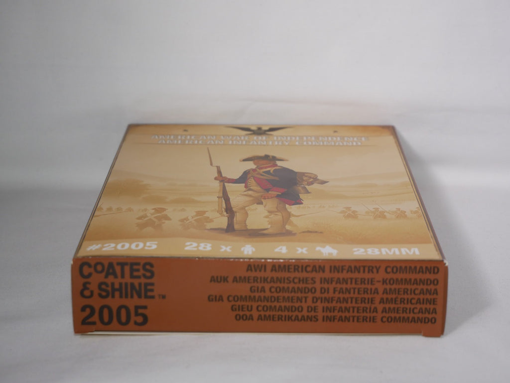 Hat Industrie 1:56 American War Of Independence American Infantry Command - 2005