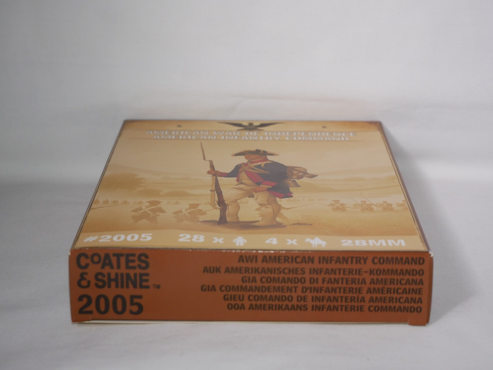 Hat Industrie 1:56 American War Of Independence American Infantry Command - 2005