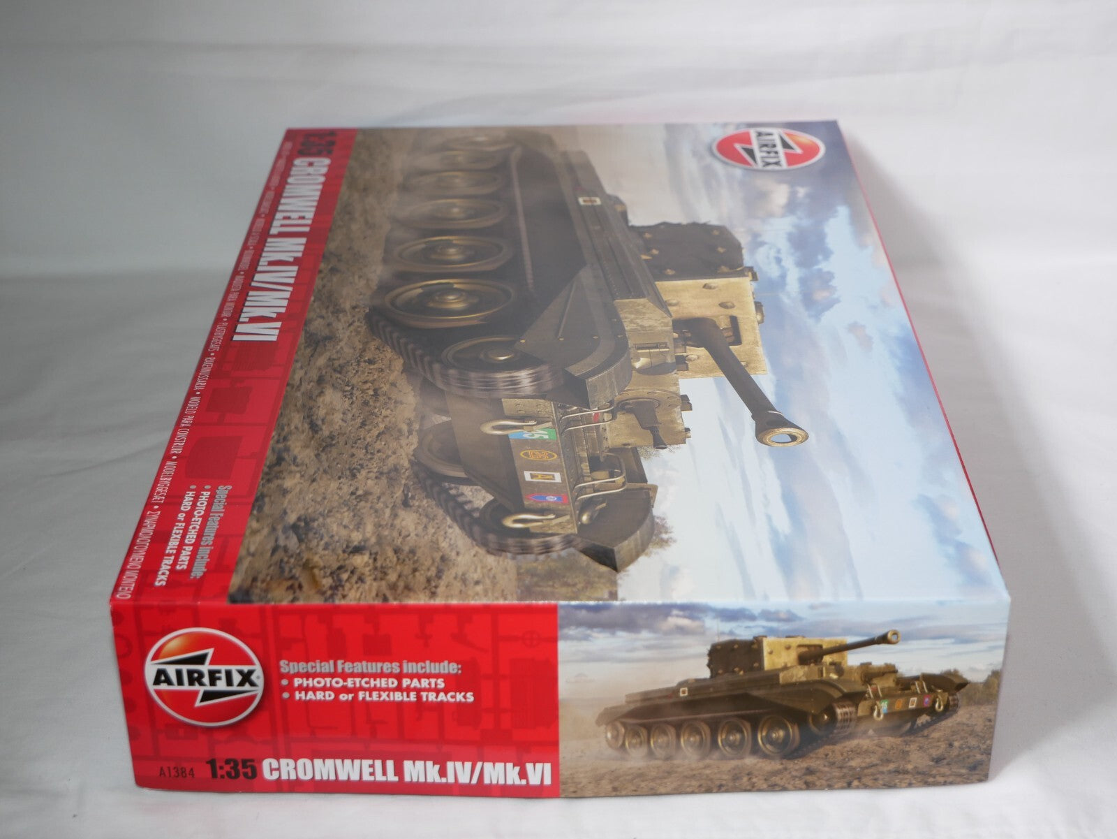 Airfix 1:35 Scale Cromwell Mk.IV / Mk.VI Cruiser Tank Kit Skill Level 3 - A1384