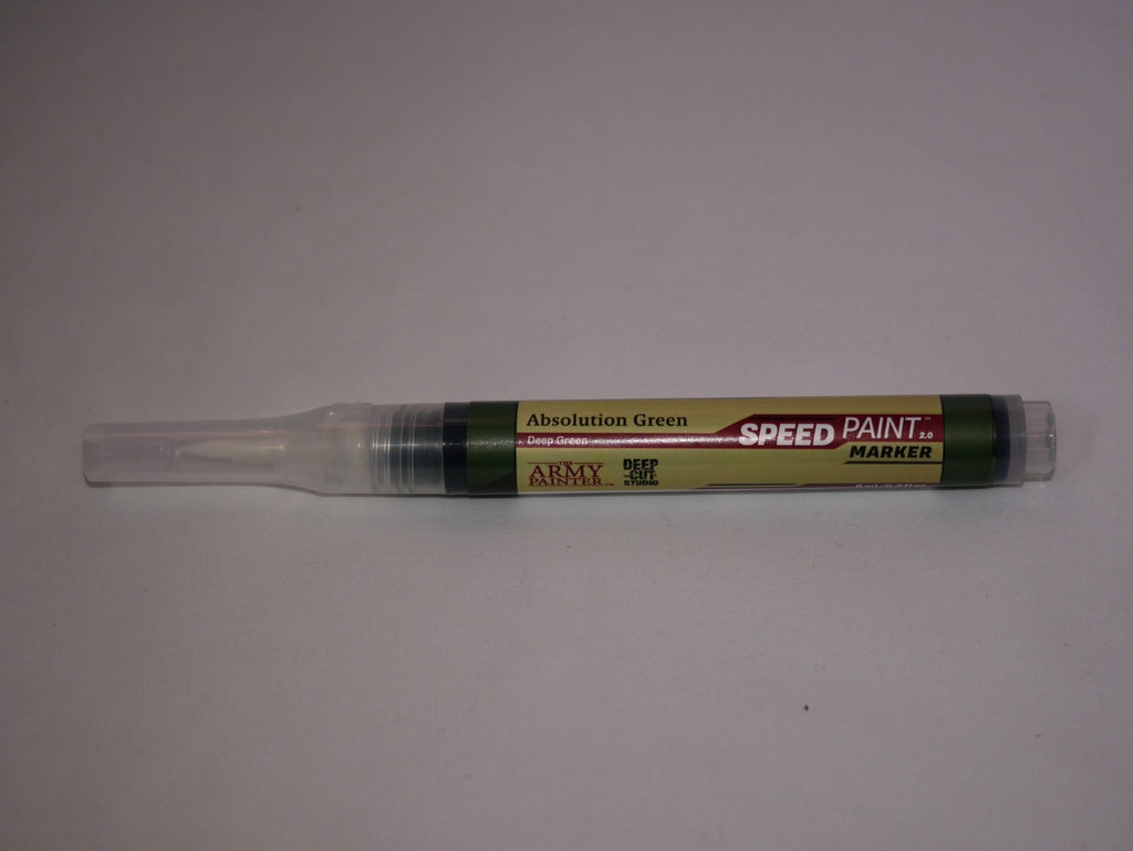 Army Painter Speedpaint 2.0 Felt Tip Tech Acrylic Marker Absolution Green SM1000