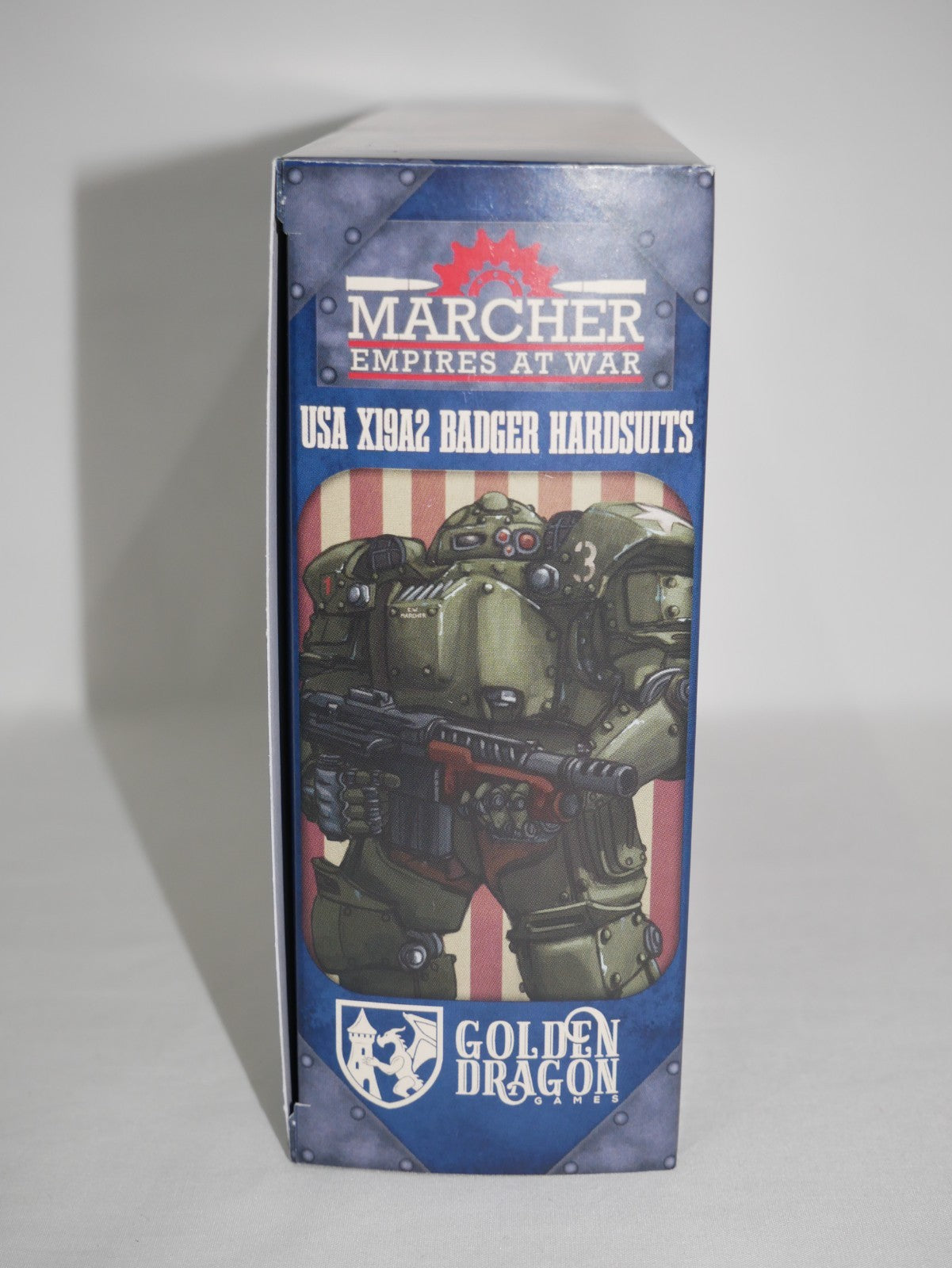 Wargames Atlantic Marcher Empires At War USA X19A2 Badger Hardsuits - MUSA003P