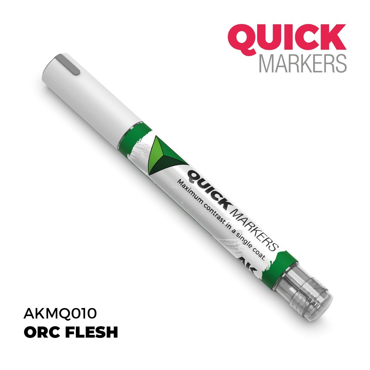 AK Interactive Acrylic Quick Gen Markers For Tabletop Games Orc Flesh - AKMQ010
