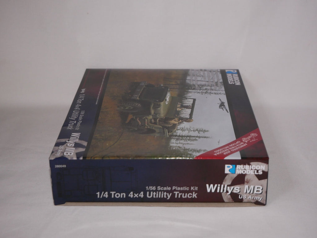Rubicon Models 1:56 Scale Willys MB US Army 1/4 Ton 4x4 Utility Truck - 280049