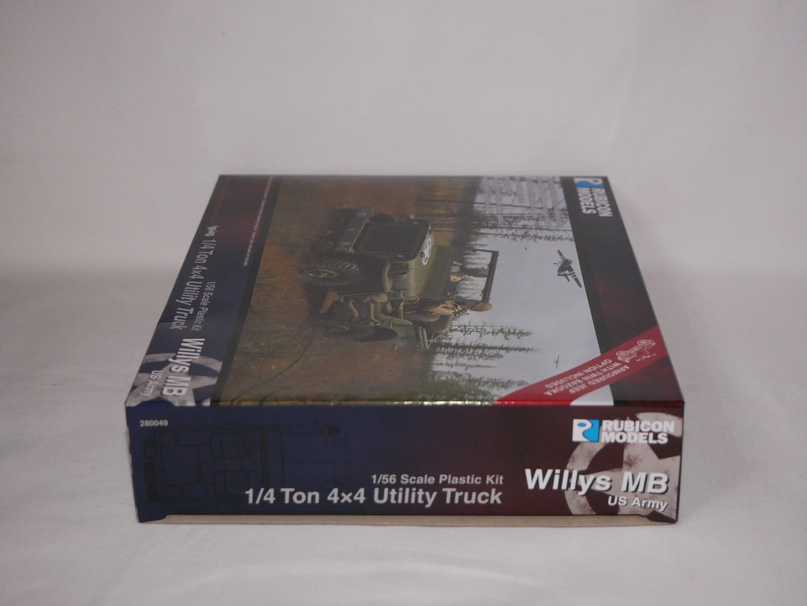 Rubicon Models 1:56 Scale Willys MB US Army 1/4 Ton 4x4 Utility Truck - 280049
