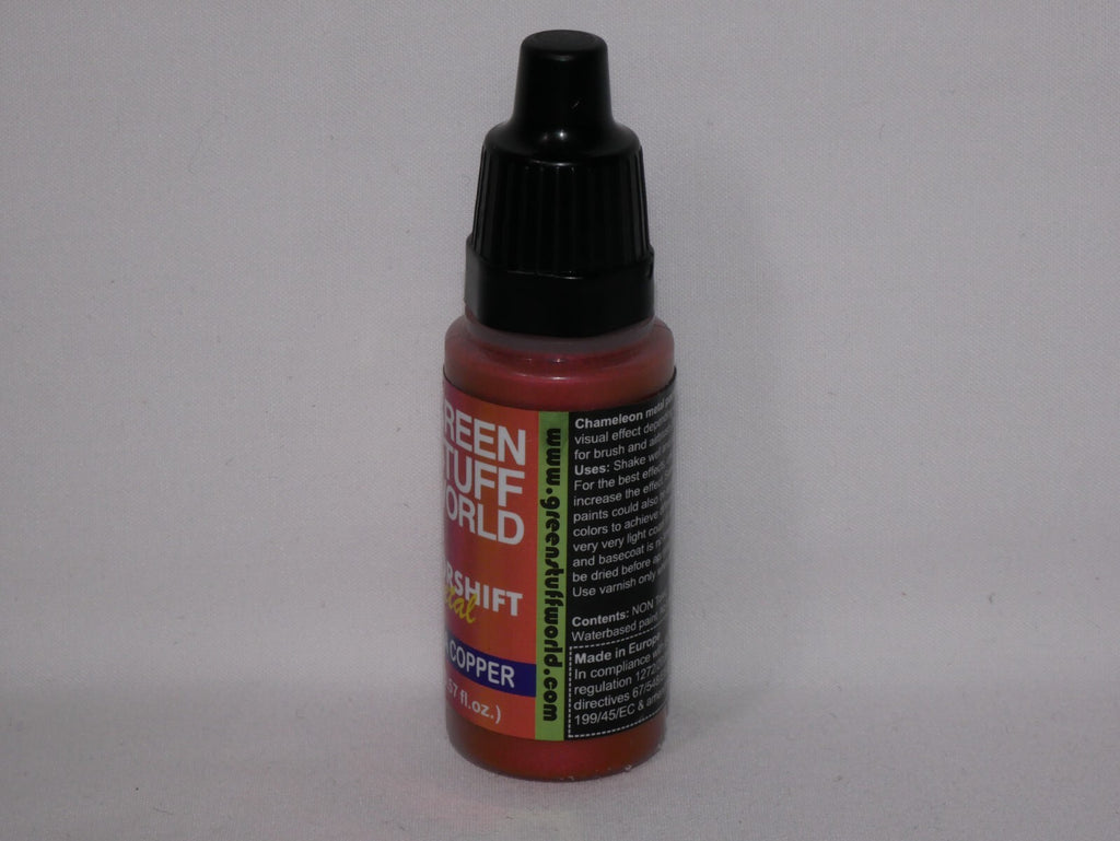 Green Stuff World Colorshift Chameleon Metal Paints Nebula Copper 17ml - 1558