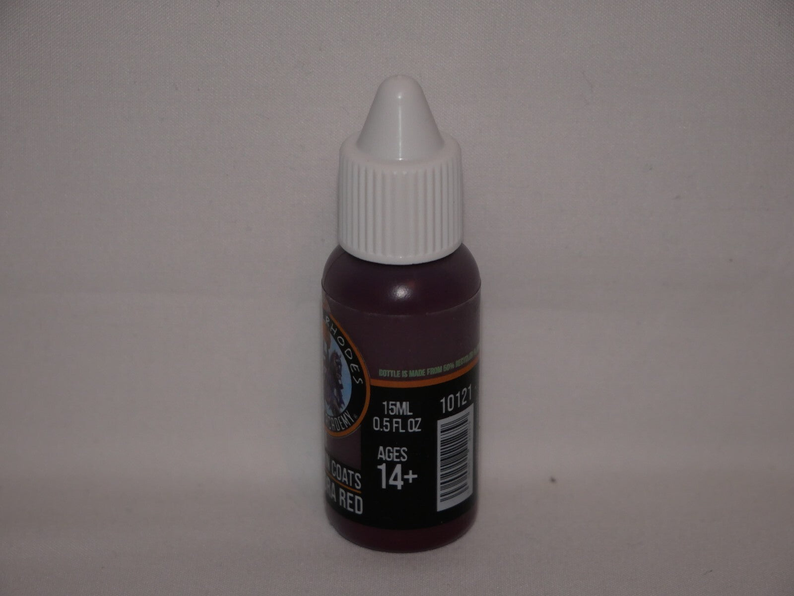 Duncan Rhodes Painting Academy Two Thin Coats Amphora Red 15ml Bottle - 10121