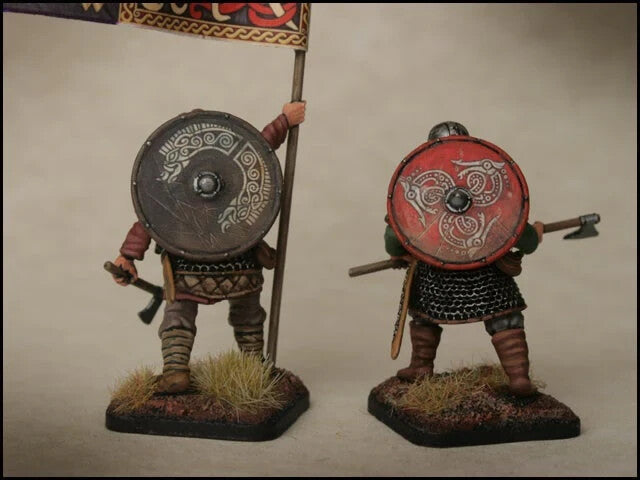 Victrix Warriors Of The Dark Ages 28mm Scale Hard Plastic Vikings Models VXDA001