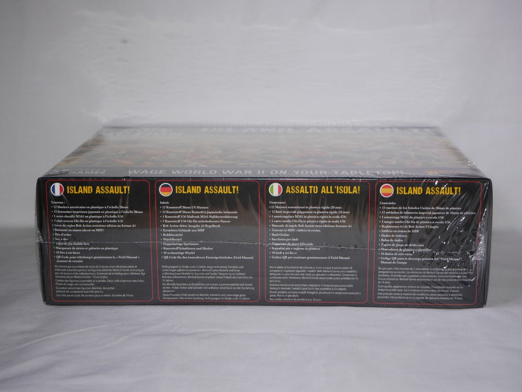 Warlord Game Bolt Action 1:56 Scale WWII Island Assault Starter Set- 401510008