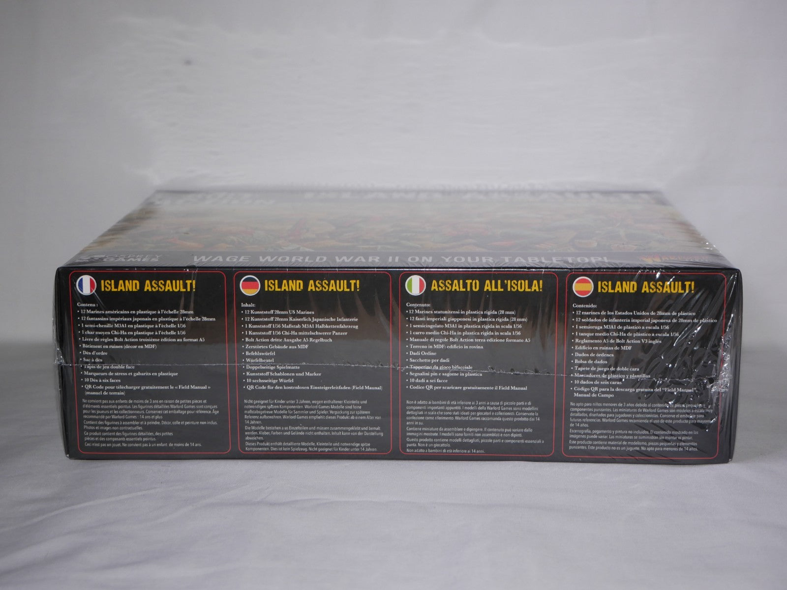 Warlord Game Bolt Action 1:56 Scale WWII Island Assault Starter Set- 401510008