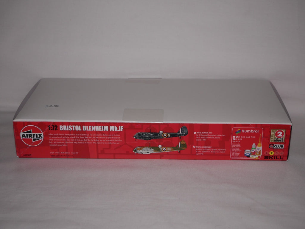 Airfix 1:72 Scale Bristol Blenheim Mk.IF Model Plane Kit Skill Level 2 - A04059