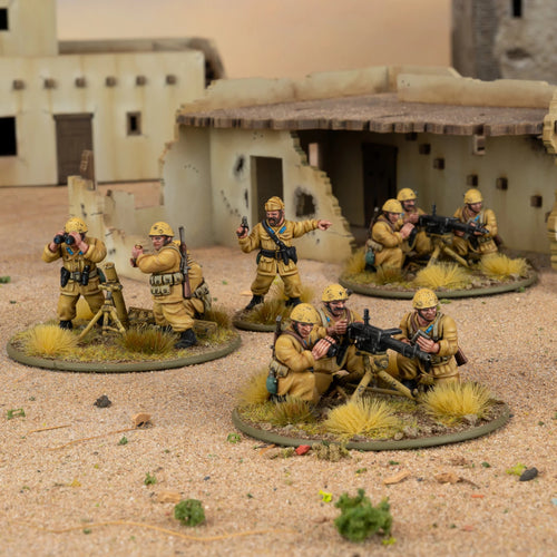 Bolt Action 1:56 Scale WW2 Italian Paracadutisti Heavy Weapons Platoon - 402615801