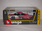 Burago 1:24 Scale Porsche 963 (No.6) Penske Motorsport WEC Hypercar - #18-28042