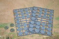 Renedra Ltd Generic Scenery & Bases 25mm Diameter Paved Effect Bases 52 Per Pack