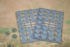 Renedra Ltd Generic Scenery & Bases 25mm Diameter Paved Effect Bases 52 Per Pack