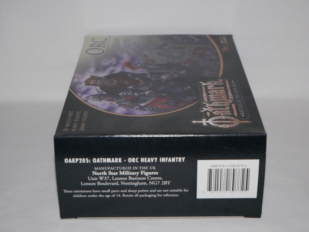 North Star Oathmark Battles of a Lost Age Orc Heavy Infantry Figures - OAKP205