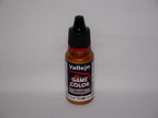 Vallejo Game Color Acrylic Metallics Glorious Gold 18ml Dropper Bottle - 72.056