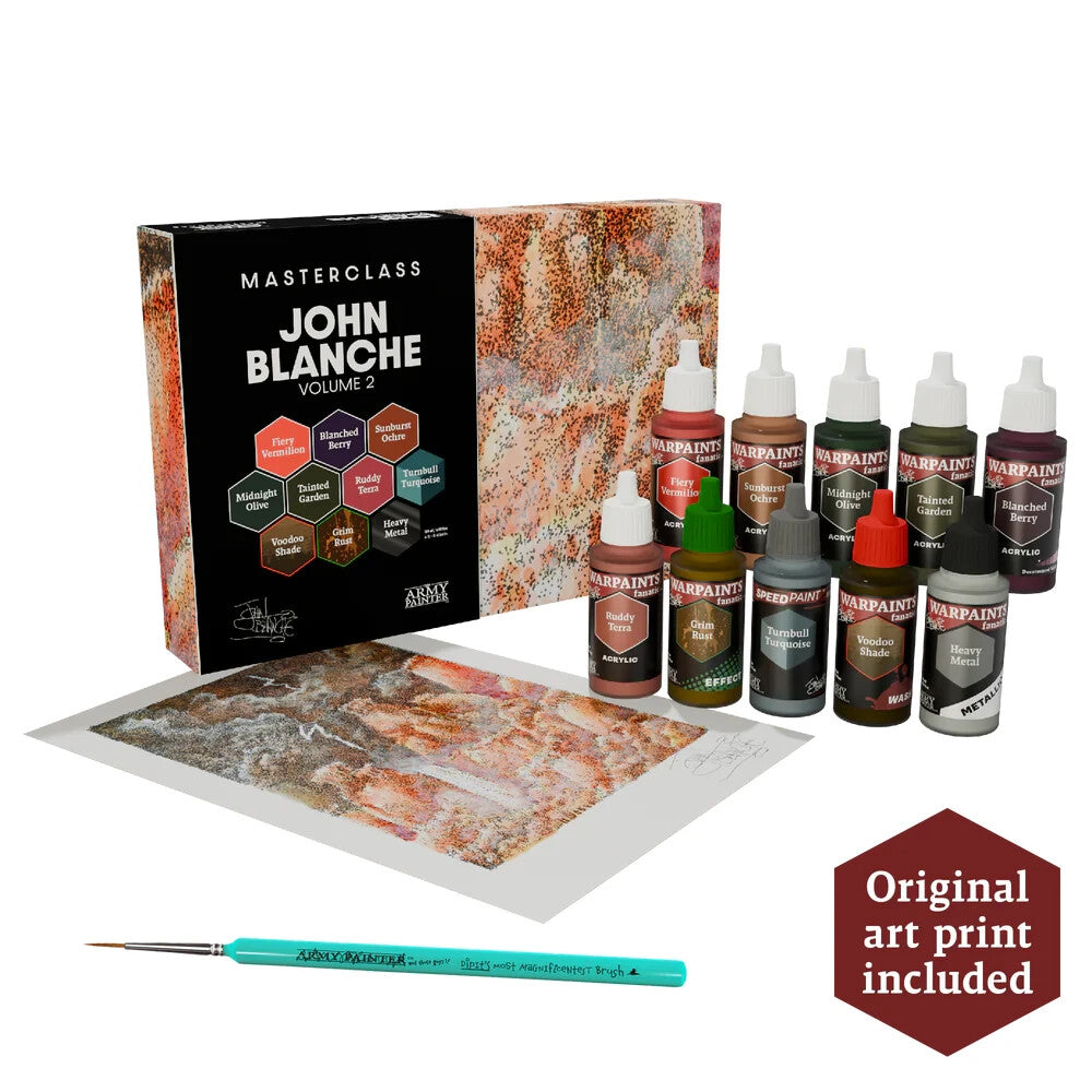 The Army Painter John Blanche Masterclass Volume 2 Paint Set (10 Colours) - WP8080