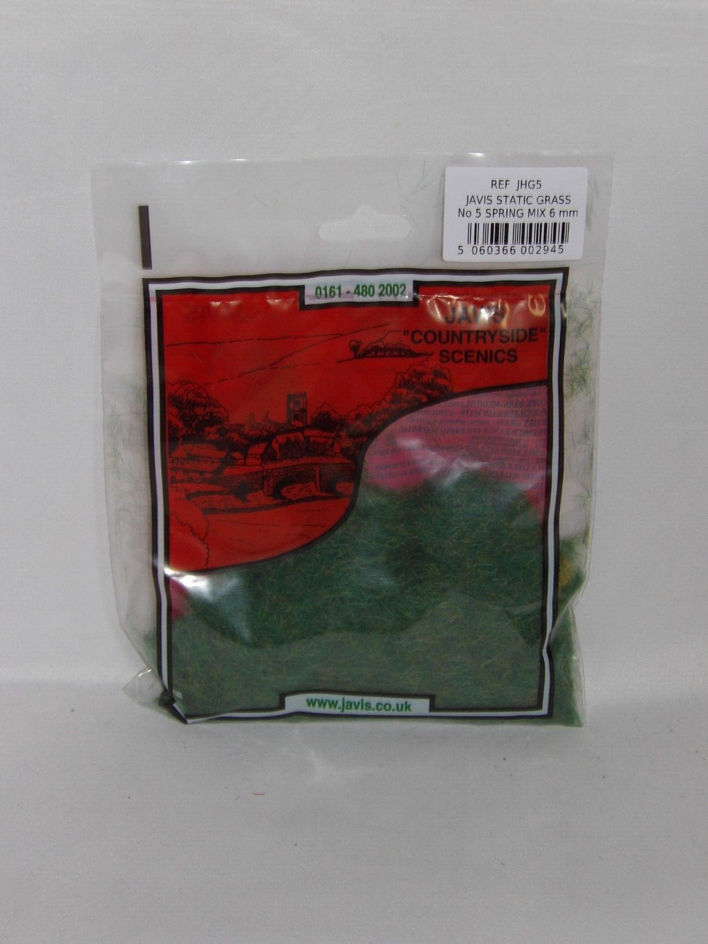 Javis "Countryside" Scenics Static Grass No 5 Spring Mix 6mm JHG5