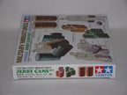 Tamiya Military Miniatures 1:35 Scale U.S and German Type Jerry Cans Set - 35026