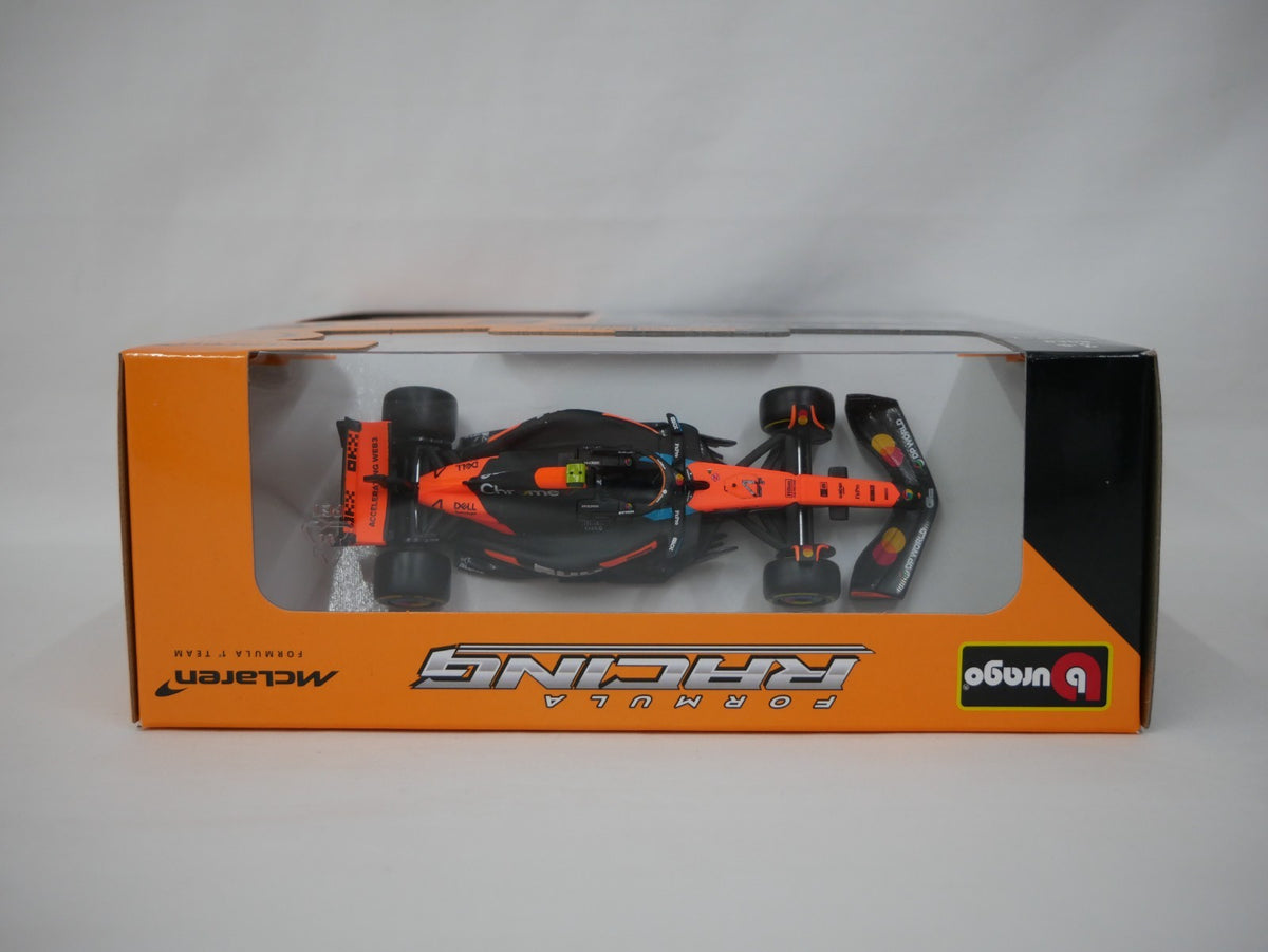 Burago 1:43 McLaren MCL39 Australian GP 2025 L.Norris Pit Pass Diorma Playset - #18-38457N