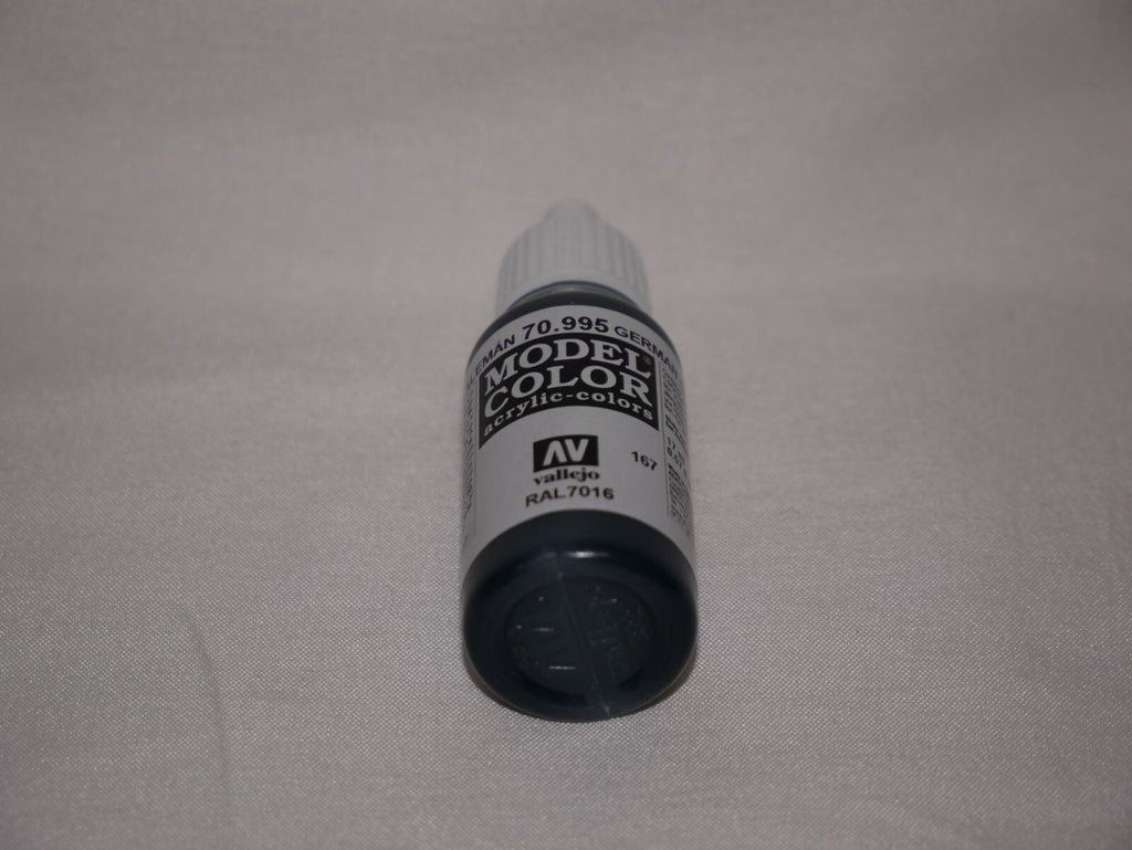 Vallejo Model Color German Grey Acrylic 17ml/0.57 fl oz Dropper Bottle  - 70.995