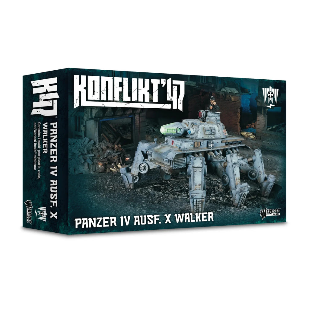 Warlord Games Konflikt 47 1:56 Scale Axis Panzer IV Ausf. X Walker - 452610202