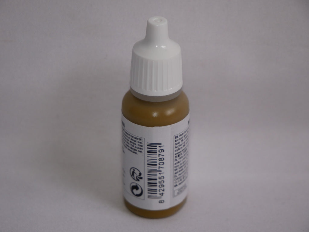 Vallejo Model Color Green Brown Acrylic 17ml/0.57 fl oz Dropper Bottle - 70.879