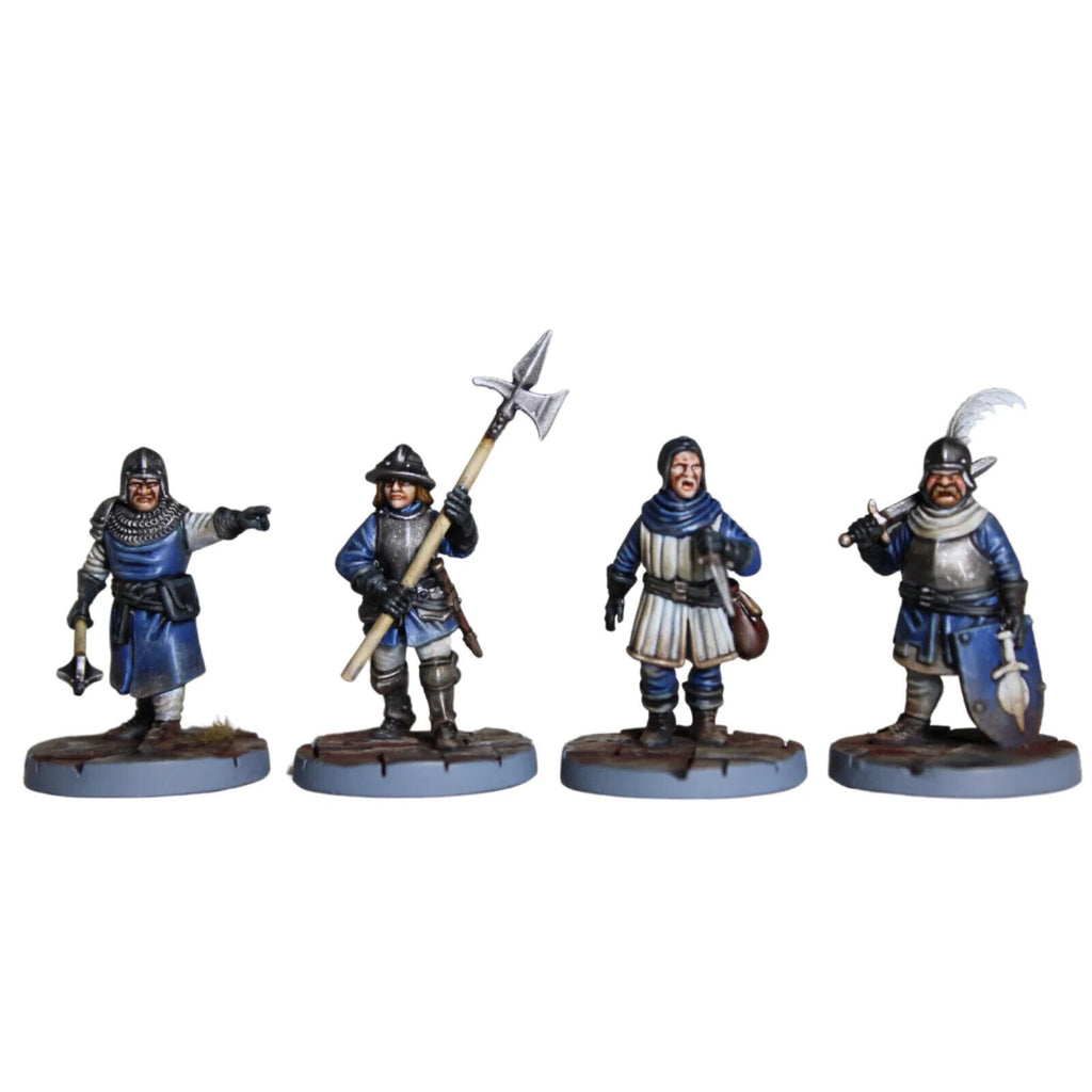 Wargames Atlantic Classic Fantasy 28mm Scale Hard Plastic Guards Models WAACF009