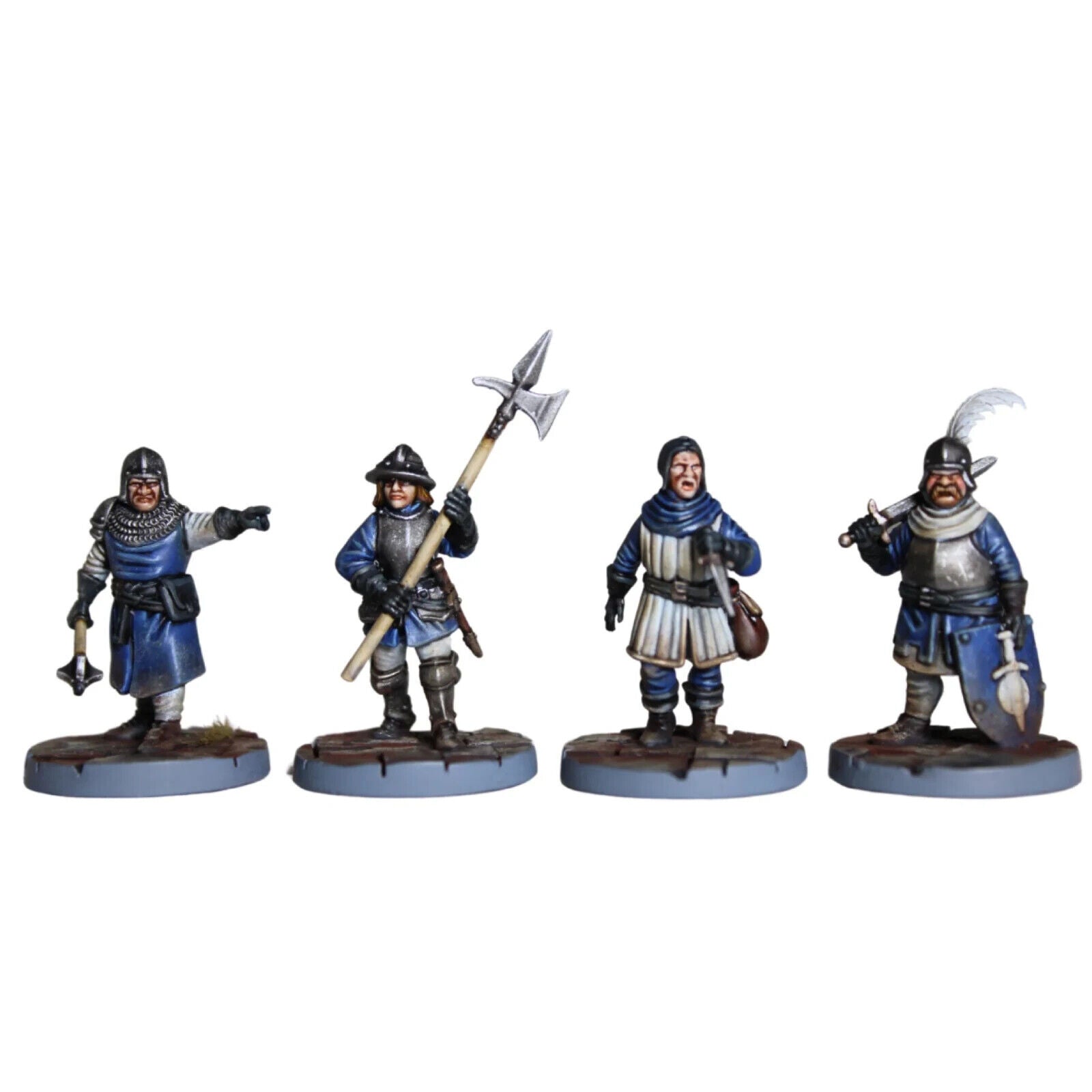 Wargames Atlantic Classic Fantasy 28mm Scale Hard Plastic Guards Models WAACF009