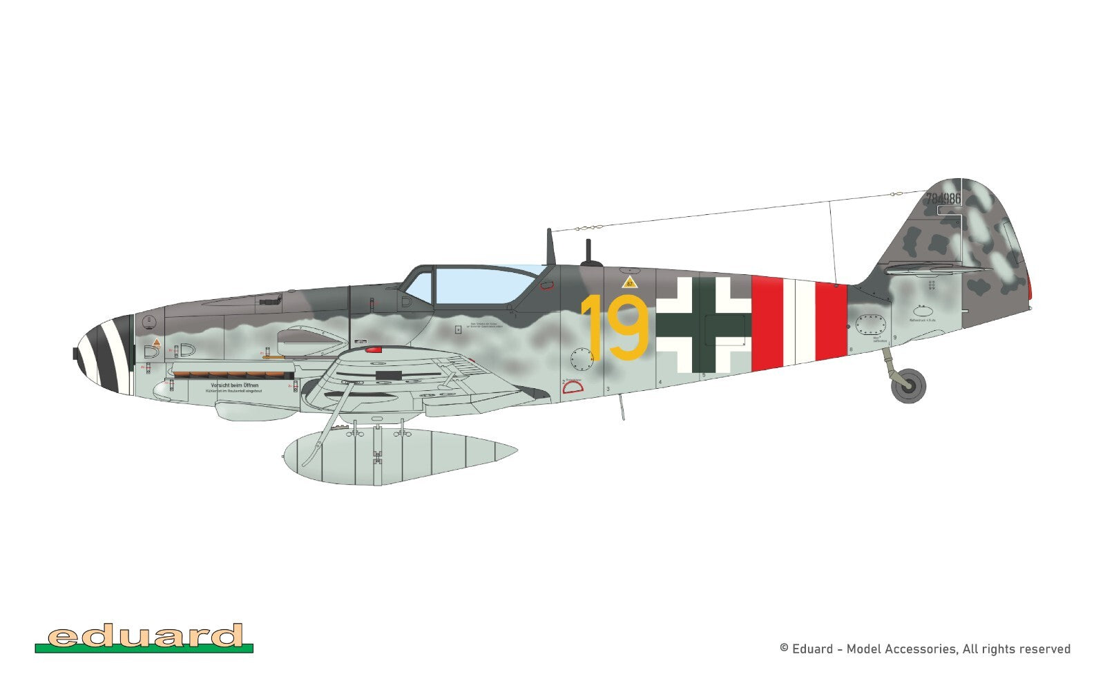 Eduard 1:72 Scale Gustav Pt.3 Dual Combo Limited Edition Model Kit Set - 2150