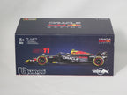 Burago 1:43 Oracle Redbull Racing RB20 Car With Sergio Pérez Helmet - #18-38098P