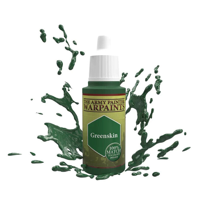 The Army Painter Acrylic Warpaints Greenskin 18ml Dropper Bottle - WP1111