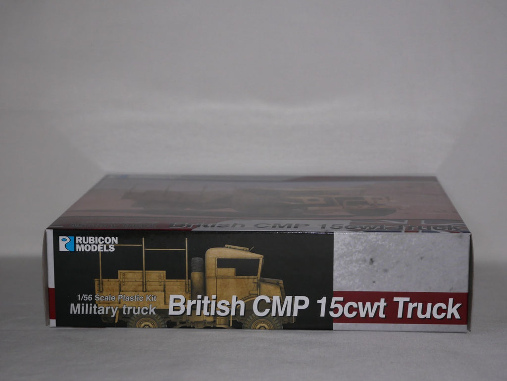 Rubicon Models 1:56 (28mm) Scale WWII British CMP 15cwt Military Truck - 280056