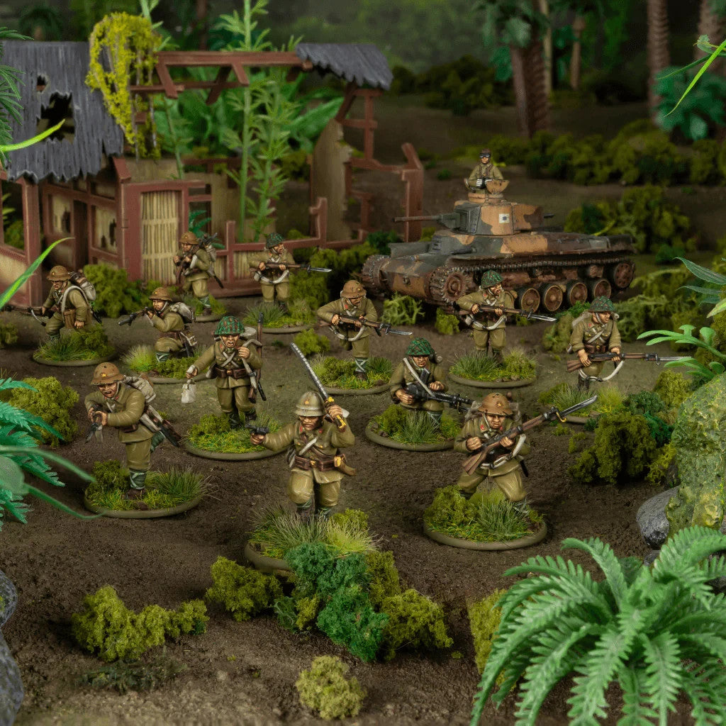 Warlord Game Bolt Action 1:56 Scale WWII Island Assault Starter Set- 401510008