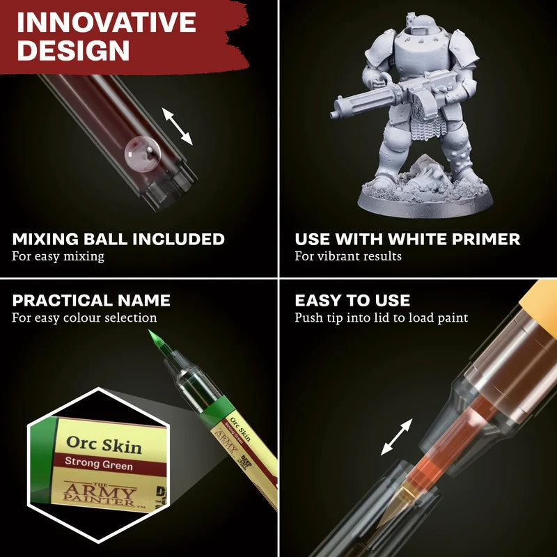 The Army Painter Speedpaint 2.0 Acrylic Marker Introductory 3 Piece Set - SM8003