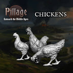 Victrix Ltd Pillage Ransack The Middle Ages 28mm Medieval Farm Animals - VXE014