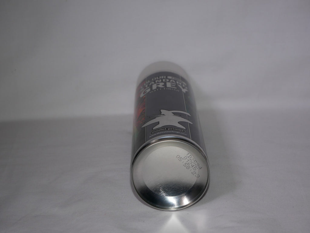 The Colour Forge Standard Grey Matt Finish Model Primer 500ml Aerosol Spray Can