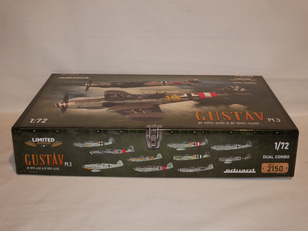 Eduard 1:72 Scale Gustav Pt.3 Dual Combo Limited Edition Model Kit Set - 2150