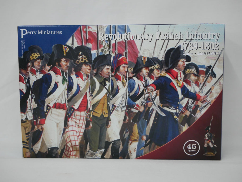 Perry Miniatures 28mm Hard Plastic Revolutionary French Infantry (1789-1802) - REVF80