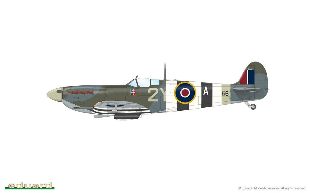 Eduard 1:48 Scale WWII Supermarine Spitfire Mk.Vb Overlord Weekend Edition 84200