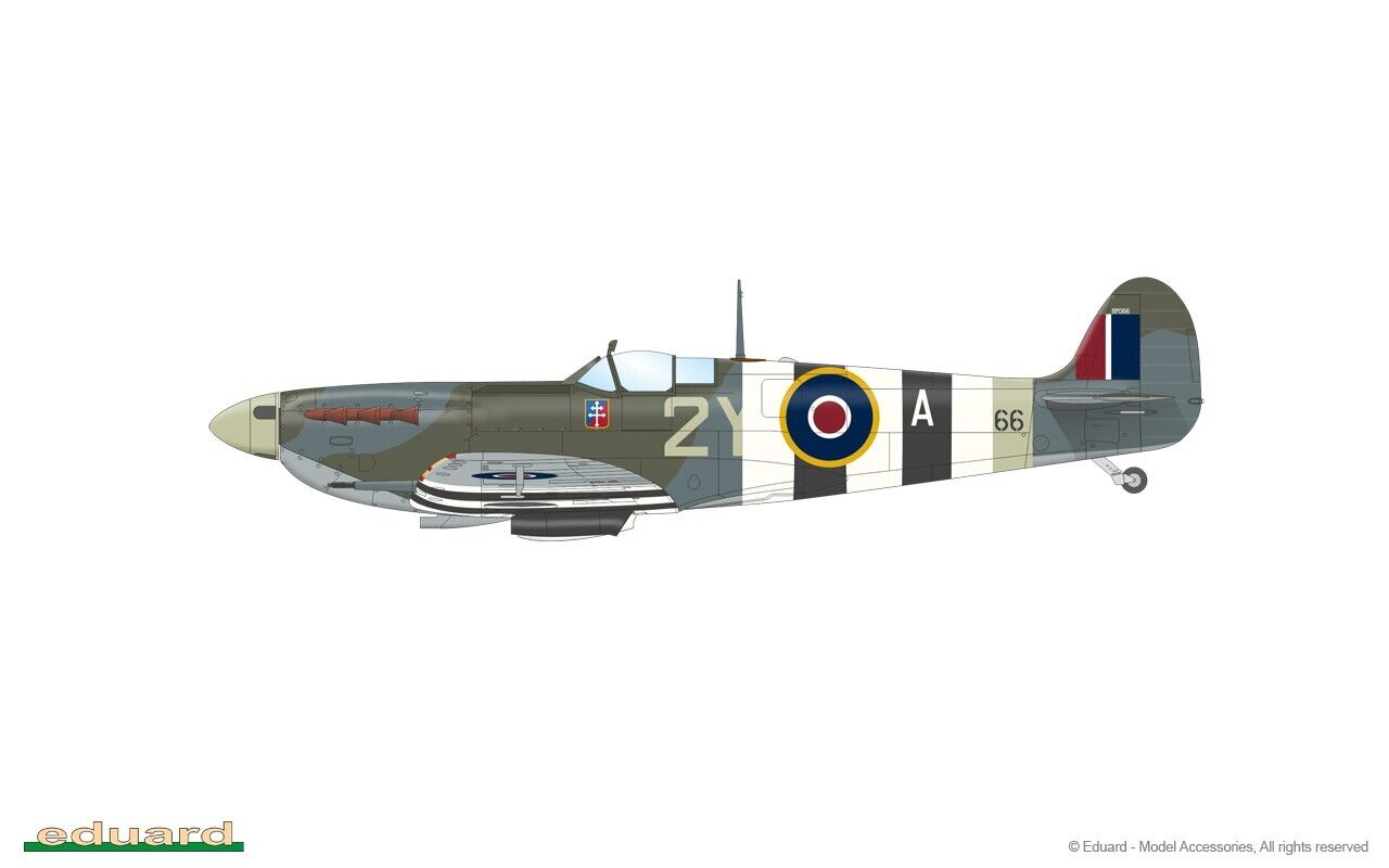Eduard 1:48 Scale WWII Supermarine Spitfire Mk.Vb Overlord Weekend Edition 84200