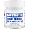 Mr Hobby Mr Base Coat Surfacer 1000 White Model Paint 40ml Glass Bottle - SF-283