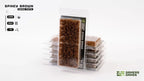 Gamers Grass Wild Spikey Brown 12mm Tufts For Wargaming Bases 70 Per Pack GGK-B