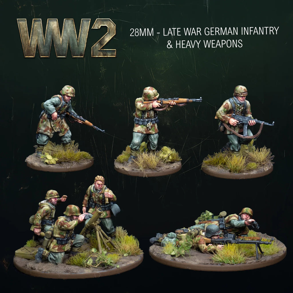 Victrix 28mm WW2 Late War German Infantry & Heavy Weapons (1944 - 1945) - VW2001
